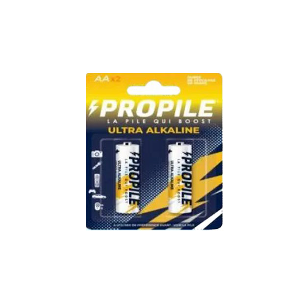 PILE PROPILE ULTRA ALKALINE AA/LR06 PQT DE 2