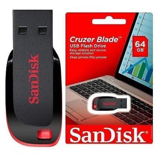 FLASH DISK 64GB SANDISK CRUZER BLADE