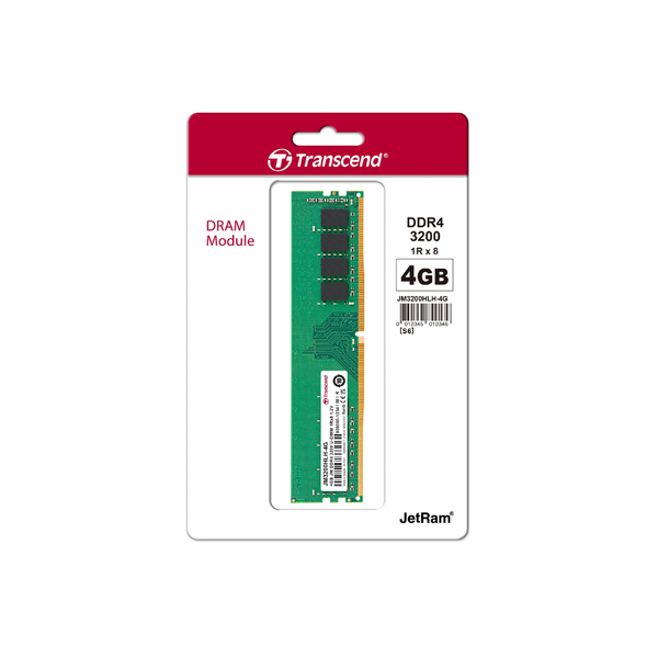 RAM TRANSCEND DDR4 4GB LAPTOP 3200