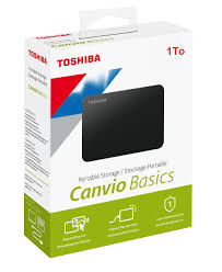 DISQUE DUR EXTERNE 2.5" 1TB TOSHIBA MOD.CANVIO BASICS USB3.0
