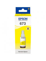 FLACON D'ENCRE EPSON T673 YELLOW