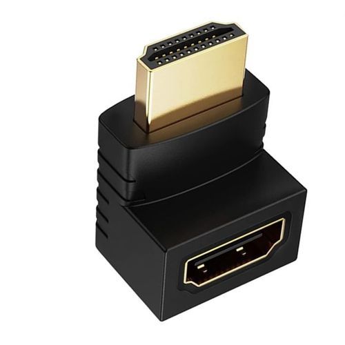 ADAPTATEUR HDMI MALE A FEMELLE 90* MOD.HD711