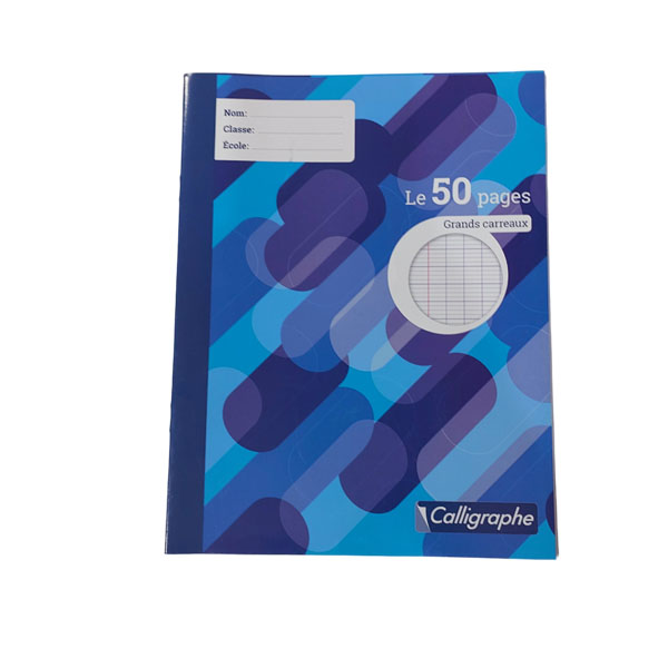 CAHIER 17*22 48P 56G CALLIGRAPHE  5412