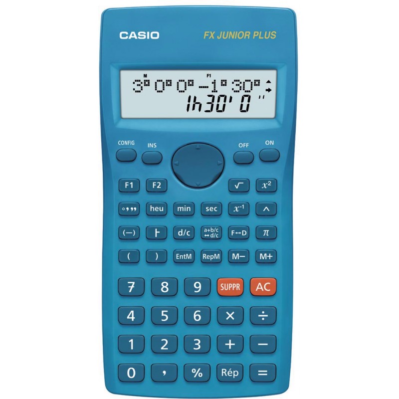 CALCULATRICE CASIO SCIENTIFIQUE FX JUNIOR PLUS EN CARTON