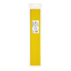 PAPIER CREPON COULEUR VIVE CLAIREFONTAINE JAUNE 95115C