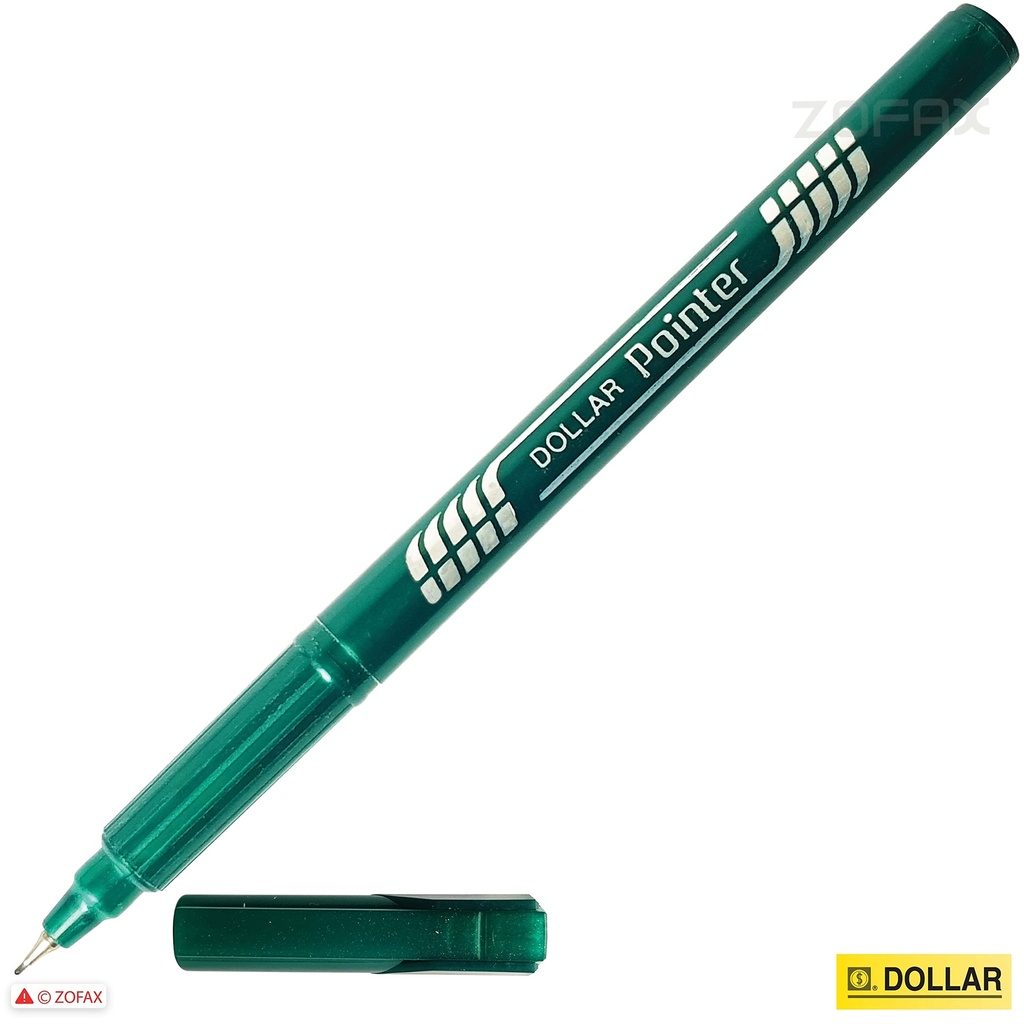 STYLO FEUTRE DOLLAR VERT POINTE FINE