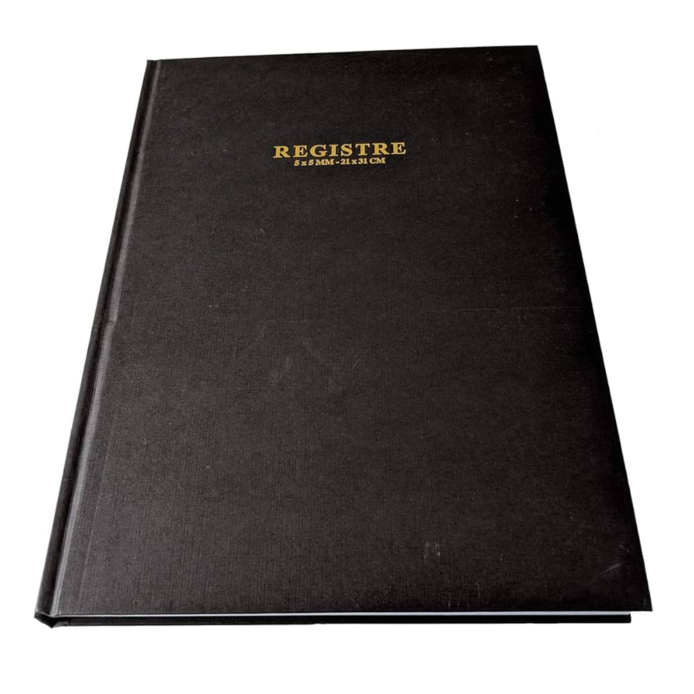 REGISTRE 5/5 20*31 200P 70G IMPORT