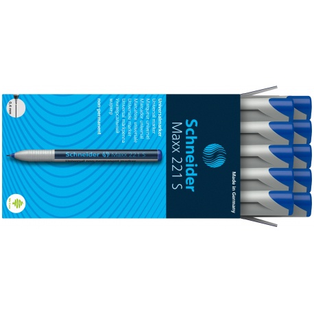 MARQUEUR PERMANENT RECHARGEABLE BLEU 221