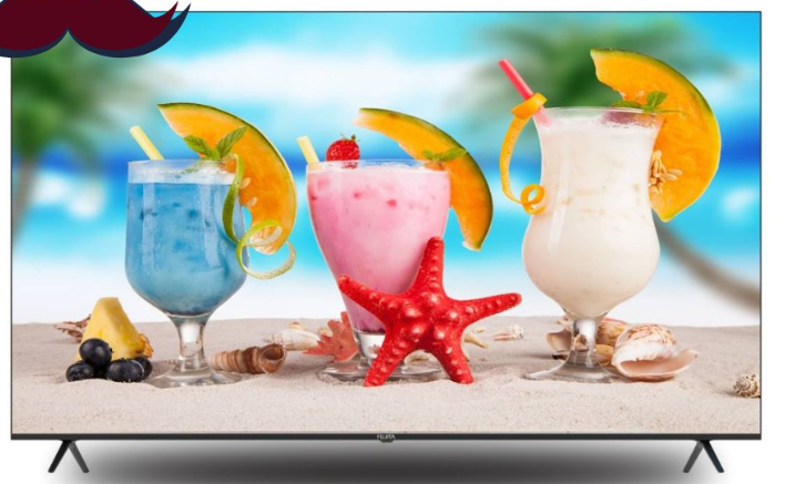 TELEVISION FUJITA FJ 75DE1 4K SANS BORDURE  SMART