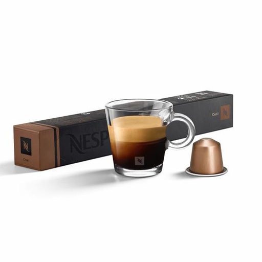 [STO:CART-02230] CARTOUCHE CAPSULE NESPRESSO COSI INTENSITE 4