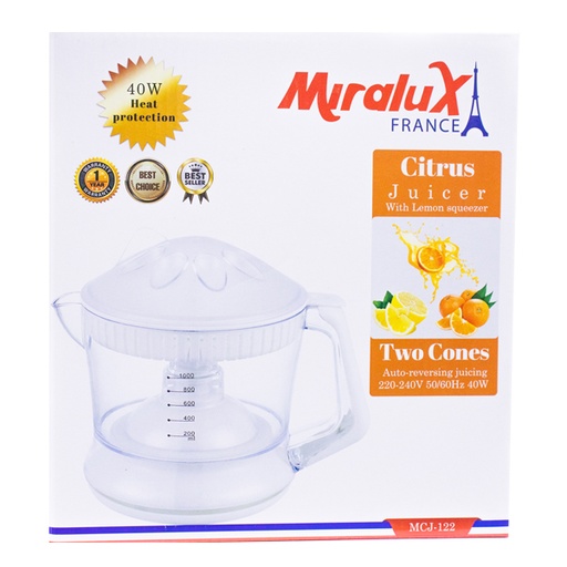 [STO:CITR-02885] CITRUS JUICER MIRALUX MCJ-122