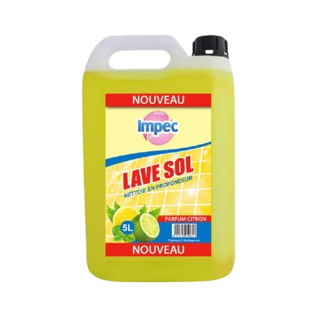 [STO:ENTR-04181] ENTRETIEN LAVE SOL IMPEC CITRON 5L