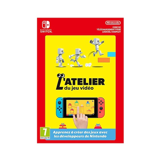 [STO:CD J-02401] CD JEUX NINTENDO SWITCH L'ATELIER DU JEU