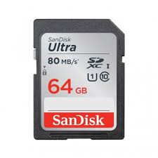 [STO:CART-02132] CARTE MEMOIRE SD 64GB SANDISK