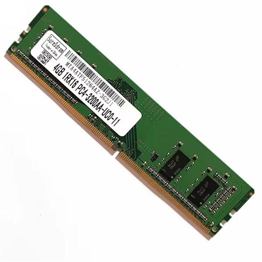 [STO:RAM -07968] RAM  DESKTOP DDR4 4GB 1RX16 PC4-3200AA