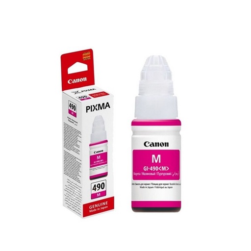 [STO:FLAC-04664] FLACON ENCRE CANON INK GI-490 MAGENTA EMB