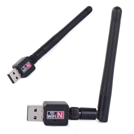 [STO:CART-02160] CARTE RESEAU WIFI EN USB NANO AVEC ANTENNE DETACHABLE 300MBPS