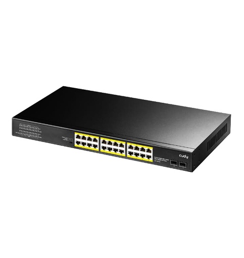 [STO:SWIT-09409] SWITCH CUDY POE+ 24 PORT GIGABITE WITH 2 PORT SFP GIGABITE 300W GS1028PS2