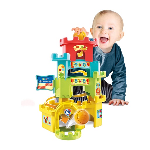 [STO:JOUE-05586] JOUET CLEMENTONI CHATEAU ROULE BOULE