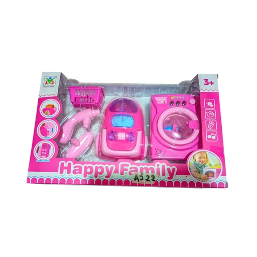 [STO:JOUE-05663] JOUET KIT MENAGE HAPPY FAMILY AJ22