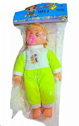 [STO:JOUE-05734] JOUET POUPEE 3MN1