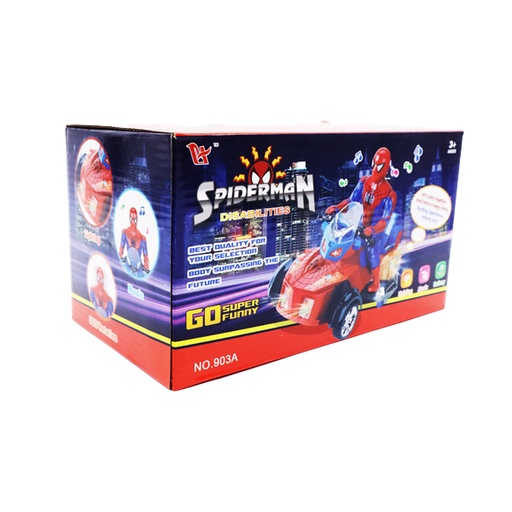 [STO:JOUE-05700] JOUET MOTO SPIDERMAN