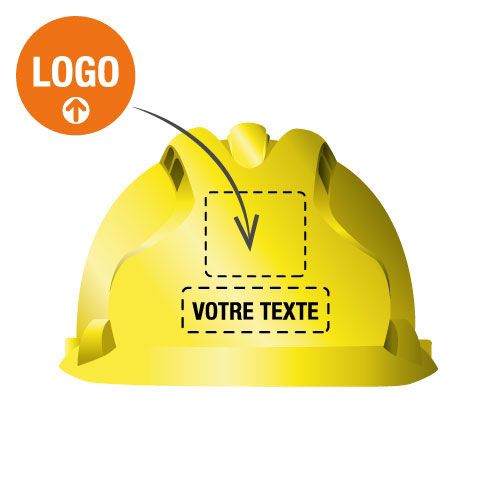 [STO:CASQ-02365] CASQUE CHANTIER PERSONNALISE