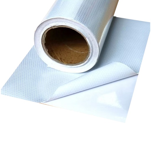 IMPRESSION AUTOCOLLANT REFLECHISSANT BLANC /m²