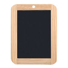 [STO:ARDO-00254] ARDOISE NOIRE AVEC BORDURE EN BOIS