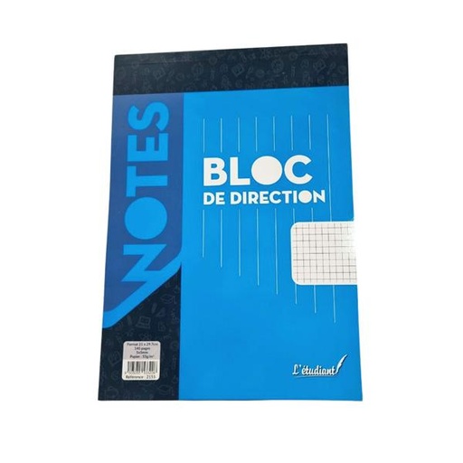[STO:BLOC-00761] BLOC NOTE L'ETUDIANT A4