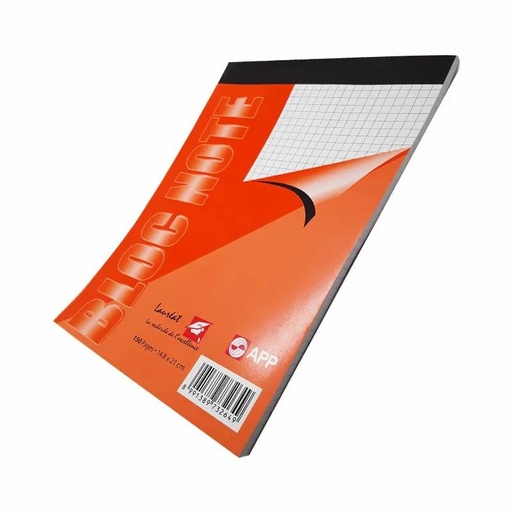 [STO:BLOC-00740] BLOC NOTE A5 LAUREAT