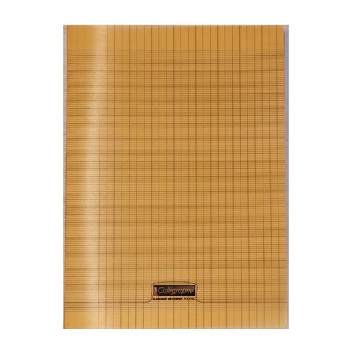 [STO:CAHI-01587] CAHIER 17*22 48P 90G POLYPRO CALLIGRAPHE ORANGE
