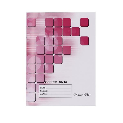 [STO:CAHI-01806] CAHIER DE DESSIN 17*22 16P 10/10 PREMIER PLUS