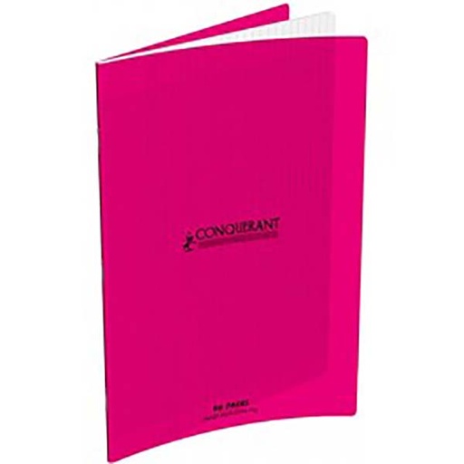 [STO:CAHI-01785] CAHIER A4 96P SEYES POLYPRO 90G CONQUERANT ROSE