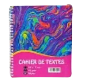 [STO:CAHI-01828] CAHIER DE TEXTE A SPIRAL LAURÉAT