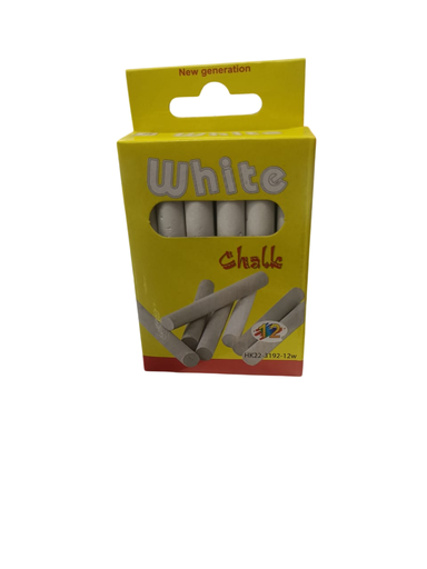[STO:CRAI-03323] CRAIE BLANCHE  CHALK BOITE DE 10 HK22-3192-12W
