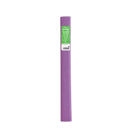 [STO:PAPI-07103] PAPIER CRÉPON 500*250 CANSON LILAS