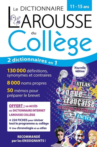 [STO:DICT-03595] DICTIONNAIRE LAROUSSE COLLEGE  FR/FR