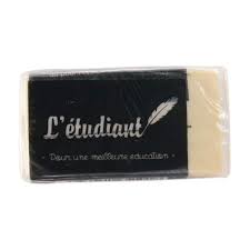 [STO:GOMM-04864] GOMME BLANCHE L'ETUDIANT