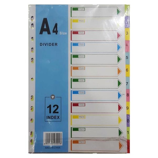 [STO:INTE-05448] INTERCALAIRE ALPHABETIQUE INDEX EXACOMPTA