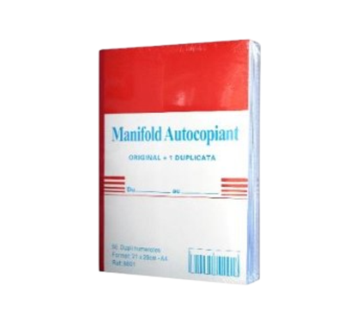 [STO:MANI-06442] MANIFOLD AUTOCOPIANT 50 DUPLI A5 8802