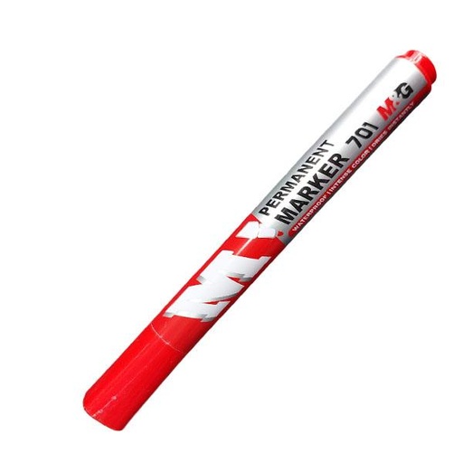[STO:MARQ-06551] MARQUEUR PERMANENT M&G ROUGE Y2277