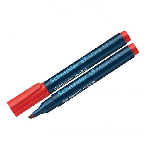 [STO:MARK-06460] MARKER PERMANENT 133 SCHNEIDER ROUGE