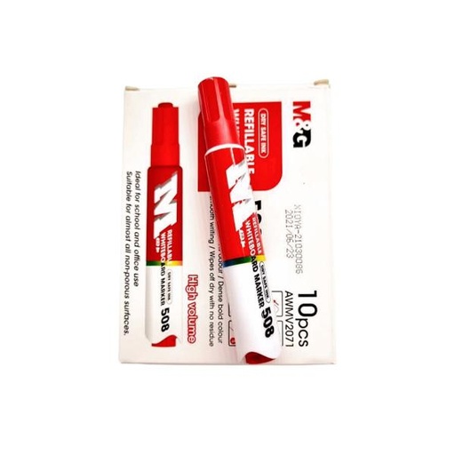 [STO:MARQ-06570] MARQUEUR WB RECHARGEABLE MG ROUGE V2071