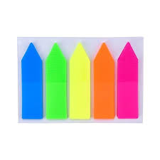 [STO:POST-07671] POST IT MULTICOLOR FORME FLECHE 67*70MM G5201-13/CHEIN