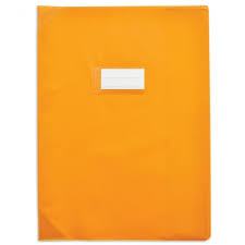 [STO:PROT-07792] PROTEGE CAHIER A4 ELBA ORANGE