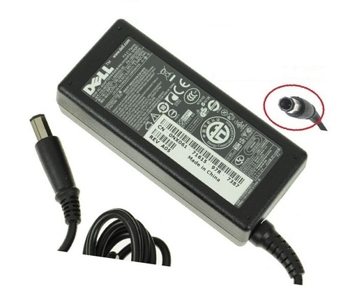[STO:CHAR-02741] CHARGEUR ORIGINAL POUR ORDINATEUR PORTABLE DELL 19.5V 3,34A 4,5*3,0mm